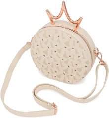 LOUNGEFLY Disney Ultimate Princess Metal Crown Crossbody