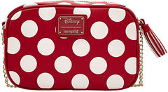 Loungefly Disney Mickey and Minnie Mouse Inspired Crossbody Bag