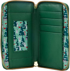 LOUNGEFLY Rudolph Merry Couple Zip-Around Wallet