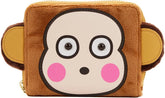 LOUNGEFLY Sanrio Monkichi Cosplay Zip Around Wallet