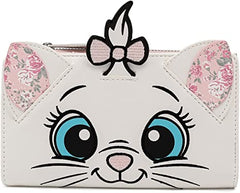 LOUNGEFLY x Disney The Aristocats Marie Floral Flap Wallet