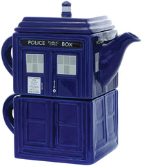 Underground Toys Doctor Who Tea-4-One Stacking Tardis Teapot & Cup Set