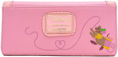 LOUNGEFLY Disney Cinderella 70th Anniversary Dress Flap Wallet