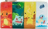 LOUNGEFLY Pokemon Elements Flap Wallet