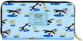 LOUNGEFLY x Looney Tunes Tweety and Sylvester Zip-Around Wallet
