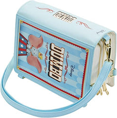 LOUNGEFLY Disney Dumbo Book Series Convertible Crossbody Dumbo One Size