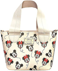 Loungefly Disney Mickey Minnie Mouse Balloons Crossbody Bag