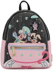LOUNGEFLY Disney Alice in Wonderland A Very Merry Birthday To You Womens Double Strap Shoulder Bag Purse