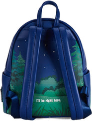 LOUNGEFLY ET I'll Be Right Here Womens Double Strap Shoulder Bag Purse