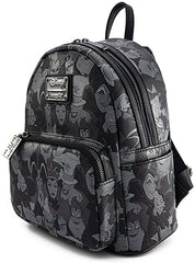 LOUNGEFLY Disney Villains Debossed Mini Backpack