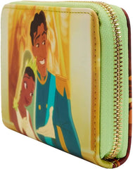 LOUNGEFLY The Princess and the Frog Princess Scene Zip Around Wallet
