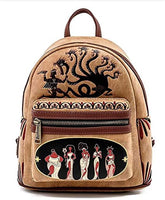LOUNGEFLY Disney Hercules Muses Womens Double Strap Shoulder Bag Purse