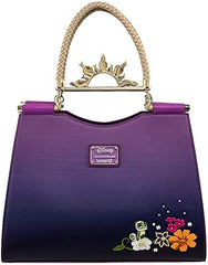 Loungefly Disney Tangled Floating Lights Hardware Vegan Crossbody Bag