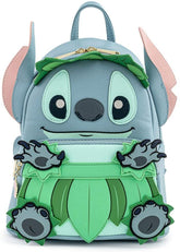 LOUNGEFLY Disney Stitch Luau Cosplay Womens Double Strap Shoulder Bag Purse