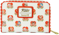 LOUNGEFLY x Funko Villainous Valentines Zip-Around Wallet
