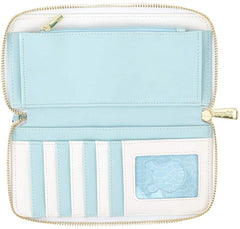 LOUNGEFLY Disney Winnie The Pooh Balloon Friends Zip Around Faux Leather Wallet