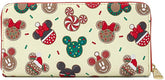 LOUNGEFLY Mickey Mouse Christmas Cookies Wallet