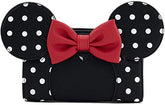 LOUNGEFLY x Disney Minnie Mouse Polka Dot Cosplay Flap Wallet