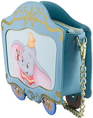 LOUNGEFLY Disney Dumbo 80th Anniversary Train Car Crossbody Bag