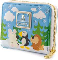 LOUNGEFLY Elf Buddy & Friends Zip Around Wallet- Christmas Cosplay Cute Wallets