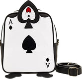 LOUNGEFLY Disney Alice in Wonderland Ace of Spades Bag