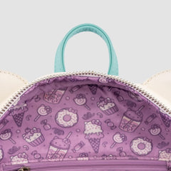 LOUNGEFLY Sanrio Hello Kitty Cupcake Adult Womens Double Strap Shoulder Bag Purse