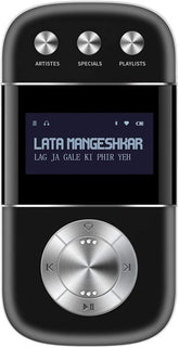 Saregama Carvaan Go 2.0-3000 Pre-Loaded Retro Hindi Songs (Classic Black)