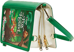 LOUNGEFLY Disney Fox and the Hound Convertible Crossbody Bag