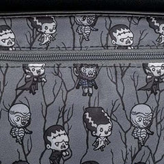 LOUNGEFLY Universal Monsters Chibi Linechain Strap Crossbody
