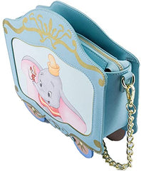 LOUNGEFLY Disney Dumbo 80th Anniversary Train Car Crossbody Bag