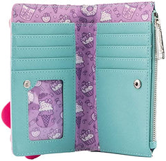 LOUNGEFLY Sanrio Hello Kitty Cupcake Faux Leather Flap Wallet
