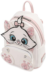 Loungefly Disney Marie Floral Footsy Double Strap Shoulder Bag