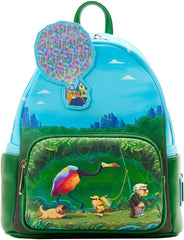 LOUNGEFLY Up Moment Jungle Stroll Double Strap Shoulder Bag