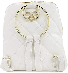 LOUNGEFLY Star Wars White Gold Rebel Hardware Mini Backpack