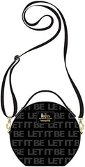 LOUNGEFLY The Beatles Let It Be Vinyl Record Crossbody