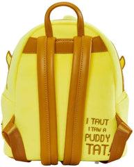 LOUNGEFLY Looney Tunes Tweety Plush Womens Double Strap Shoulder Bag Purse