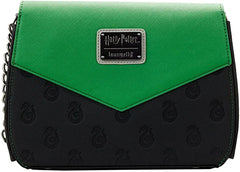 LOUNGEFLY Harry Potter Slytherin Chain Strap Crossbody Bag