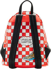 LOUNGEFLY Garfield Loves Lasagna Double Strap Shoulder Bag