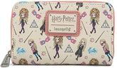 LOUNGEFLY Harry Potter Luna Lovegood Aop Ziparound Wallet