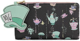 LOUNGEFLY Disney Alice In Wonderland A Very Merry Unbirthday To You Wallet