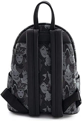 LOUNGEFLY Disney Villains Debossed Mini Backpack