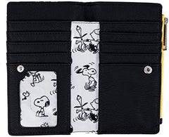 LOUNGEFLY Peanuts Snoopy and Woodstock All Over Print Wallet