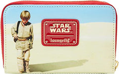 LOUNGEFLY Star Wars Scenes Series Phantom Menace Wallet