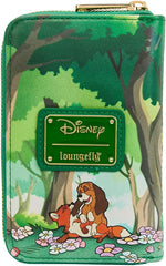 LOUNGEFLY Disney Fox and the Hound Classic Books Wallet