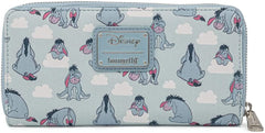 LOUNGEFLY Disney Winnie the Pooh Eeyore Zip Around Wallet