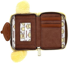 LOUNGEFLY Sanrio Pompompurin Cosplay Plush Trifold Wallet