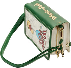 LOUNGEFLY Winnie the Pooh Classic Book Cover Convertible Crossbody