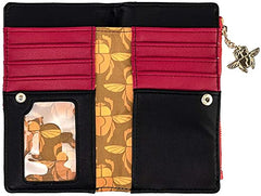 Loungefly Disney Aladdin Jafar Cosplay Faux Leather Flap Wallet