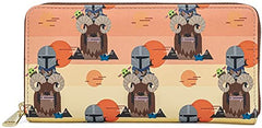 Loungefly Star Wars The Mandalorian Bantha Zip Around Wallet