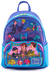 LOUNGEFLY Disney Bedknobs and Broomsticks Beautiful Briny Ballroom Womens Double Strap Shoulder Bag Purse